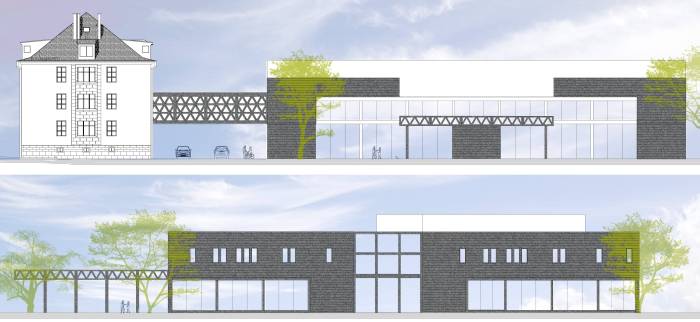 centrum seniora nysa elewacje